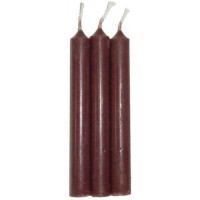 Brown Mini Taper Spell Candles