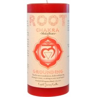 Root Chakra Red Pillar Candle