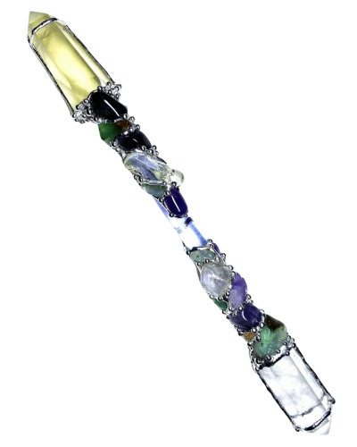 Well Being Large Crystal Wand for Depression