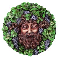 Bacchus Wall Plaque by Oberon Zell