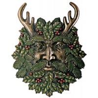 Greenman Fall Wall Plaque