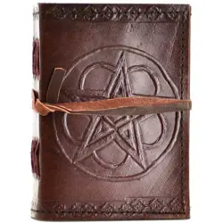 Pentagram Leather Pocket Size Journal