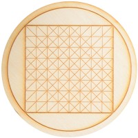 Geometric Square Crystal Grid in 3 Sizes