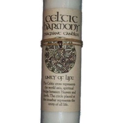 Celtic Harmony Unity of Life Candle with Pendant