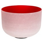 Root Chakra 10" Red Crystal Singing Bowl